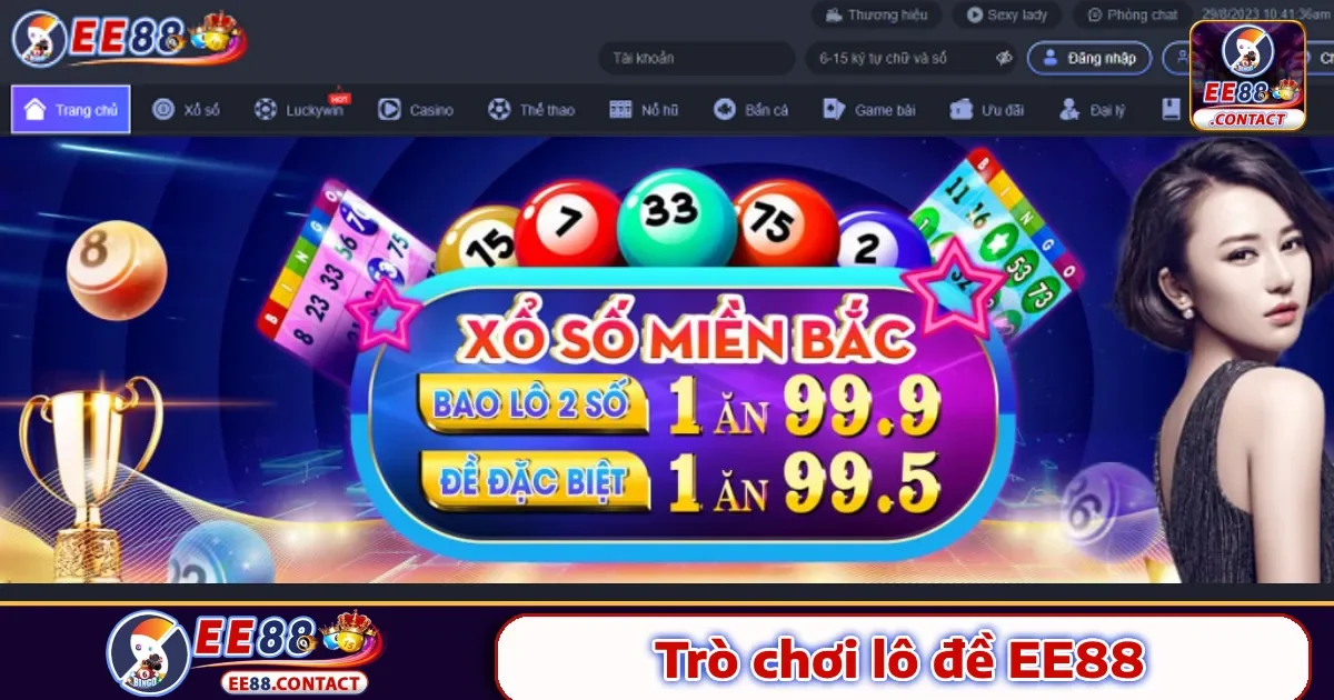 Ee88 8 Lô Đề Ee88 – Cơ Hội May Mắn Với Tỷ Lệ Trả Thưởng Cao