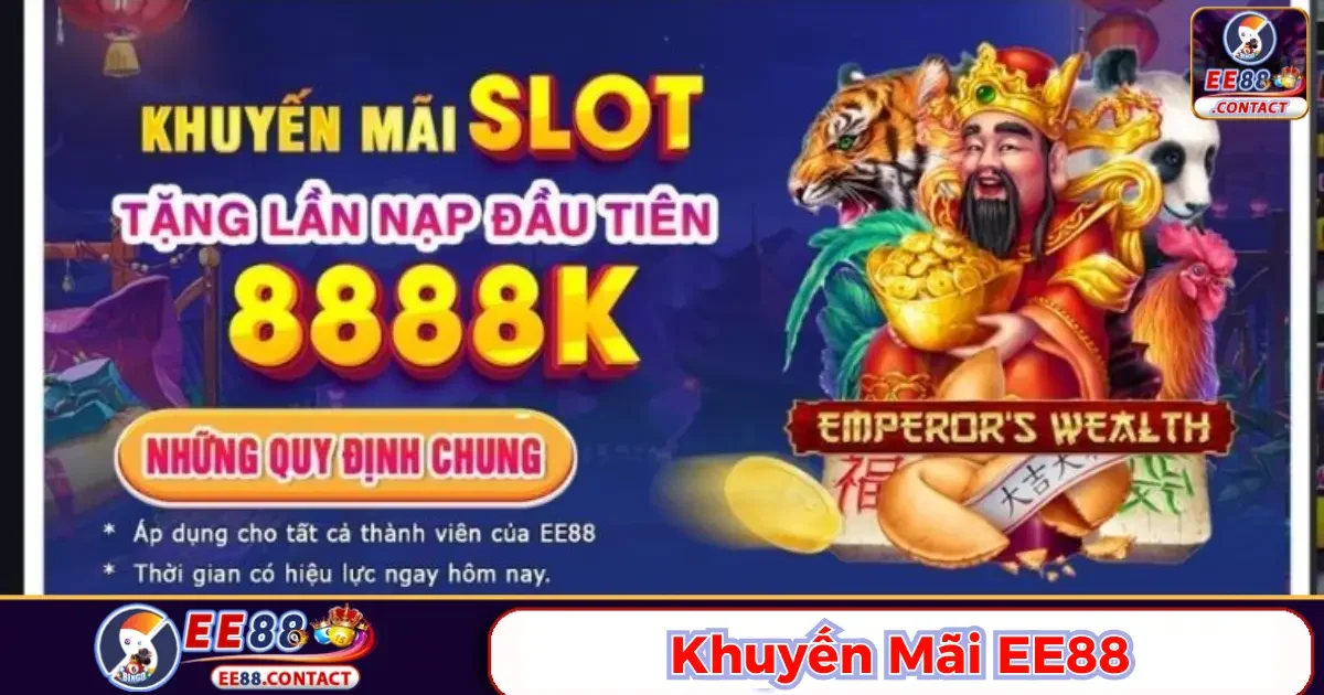 Khuyến Mãi Ee88 - Ưu Đãi Hấp Dẫn Dành Riêng Người Chơi 1 Các chương trình khuyến mãi hot nhất tại Ee88 hiện nay