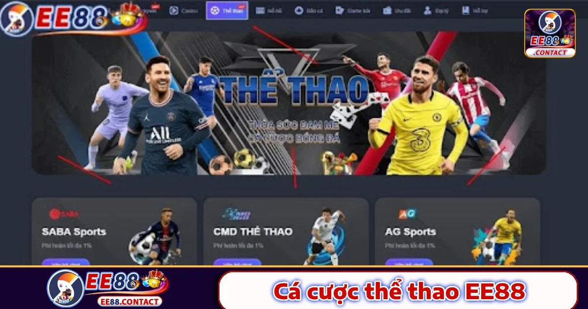 Thể thao Ee88 1 Thể thao Ee88 – Sự lựa chọn hoàn hảo cho mọi người chơi
