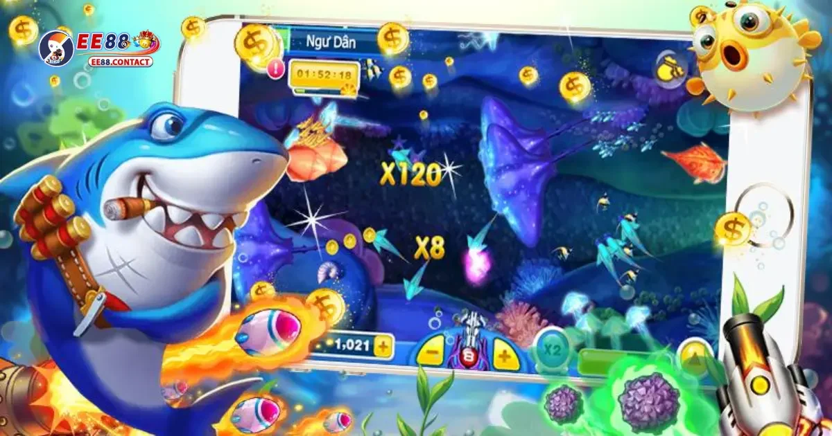 Các loại vũ khí và cách sử dụng tối ưu trong game bắn cá